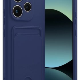 Xiaomi Redmi Note 14 4G Kelvin Kartvizitli Silikon - Lacivert-(5796)