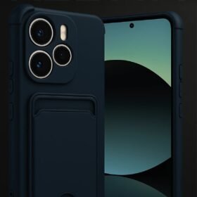 Xiaomi Redmi Note 14 4G Kelvin Kartvizitli Silikon - Siyah-(5796)