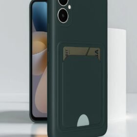 Samsung Galaxy A05 Kelvin Kartvizitli Silikon - Lila-(5796)