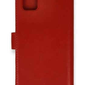 Samsung Galaxy A71 Trend S Plus Kapaklı Kılıf - Kırmızı-(5796)