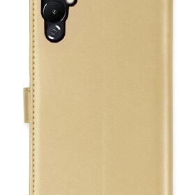 Tecno Pova 4 Kılıf Trend S Plus Kapaklı Kılıf - Gold-(5796)