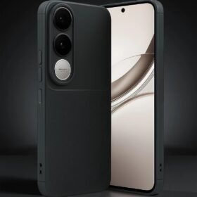 Vivo V50 Lite 4G Auto Focus Karbon Kapak - Gri-(5796)