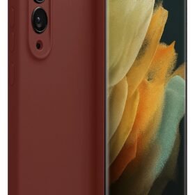 Samsung Galaxy S25 Edge First Silikon - Bordo-(5796)