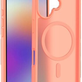 Apple iPhone 17 Jota Magsafe Kapak - Turuncu-(5796)