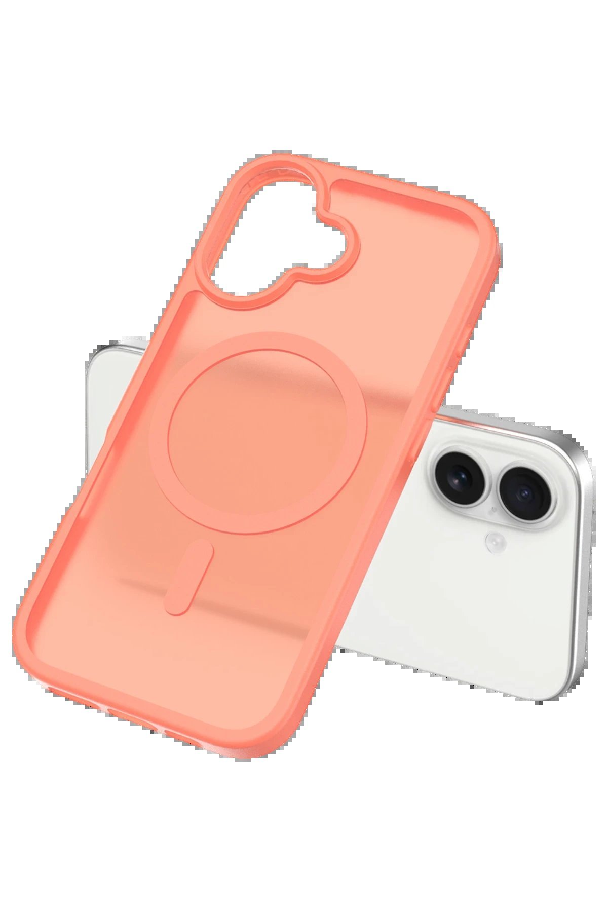 Apple iPhone 17 Jota Magsafe Kapak - Turuncu-(5796) - Görsel 2