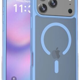 Apple iPhone 17 Pro Jota Magsafe Kapak - Açık Mavi-(5796)