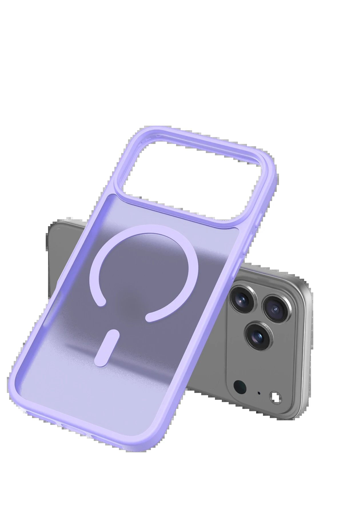 Apple iPhone 17 Pro Jota Magsafe Kapak - Lila-(5796) - Görsel 3