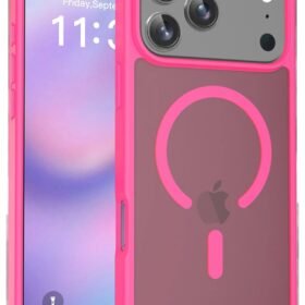 Apple iPhone 17 Pro Jota Magsafe Kapak - Rose-(5796)