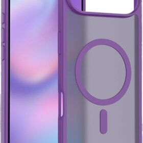 Apple iPhone 17 Air Jota Magsafe Kapak - Derin Mor-(5796)