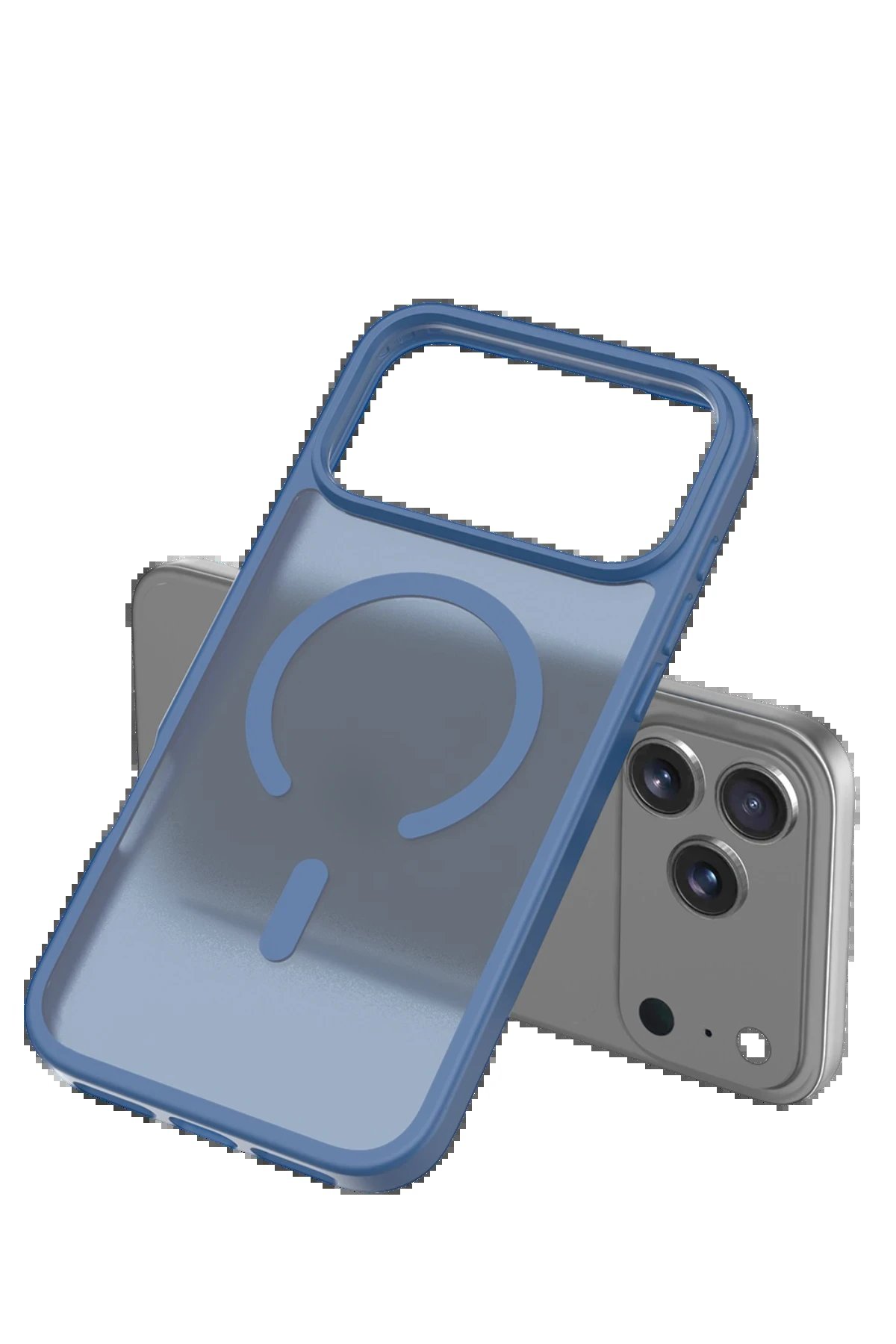 Apple iPhone 17 Pro Max Jota Magsafe Kapak - Lacivert-(5796) - Görsel 3