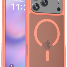 Apple iPhone 17 Pro Max Jota Magsafe Kapak - Turuncu-(5796)