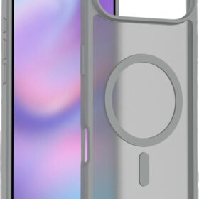 Apple iPhone 17 Air Jota Magsafe Kapak - Çöl Titanyum-(5796)