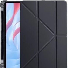 Huawei Honor Pad X9A Kalemlikli Mars Tablet Kılıfı - Siyah-(5796)