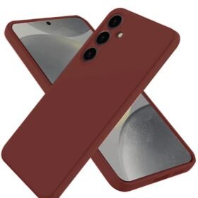 Samsung Galaxy A26 Kılıf First Silikon - Bordo-(5796)