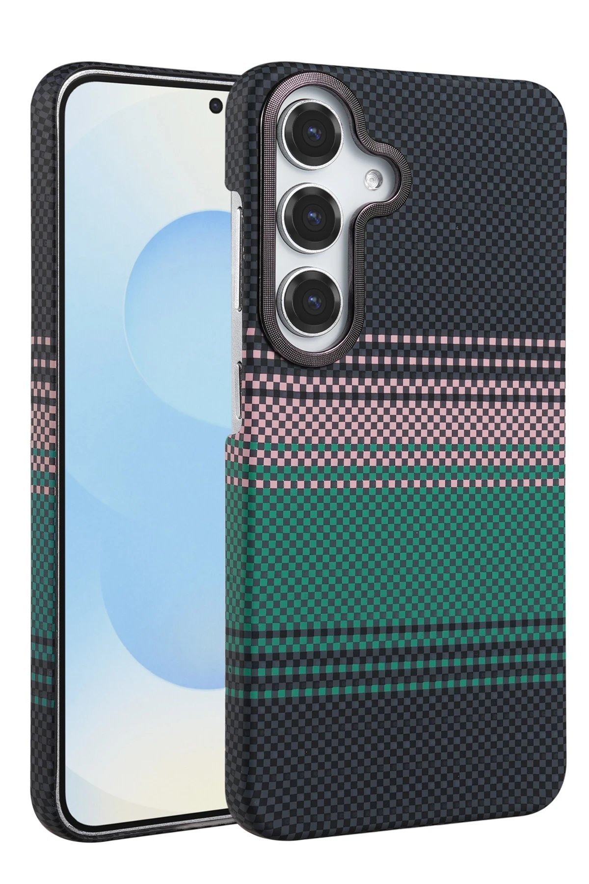 Samsung Galaxy A35 5G Vega Magsafe Kapak - Yeşil-(5796)