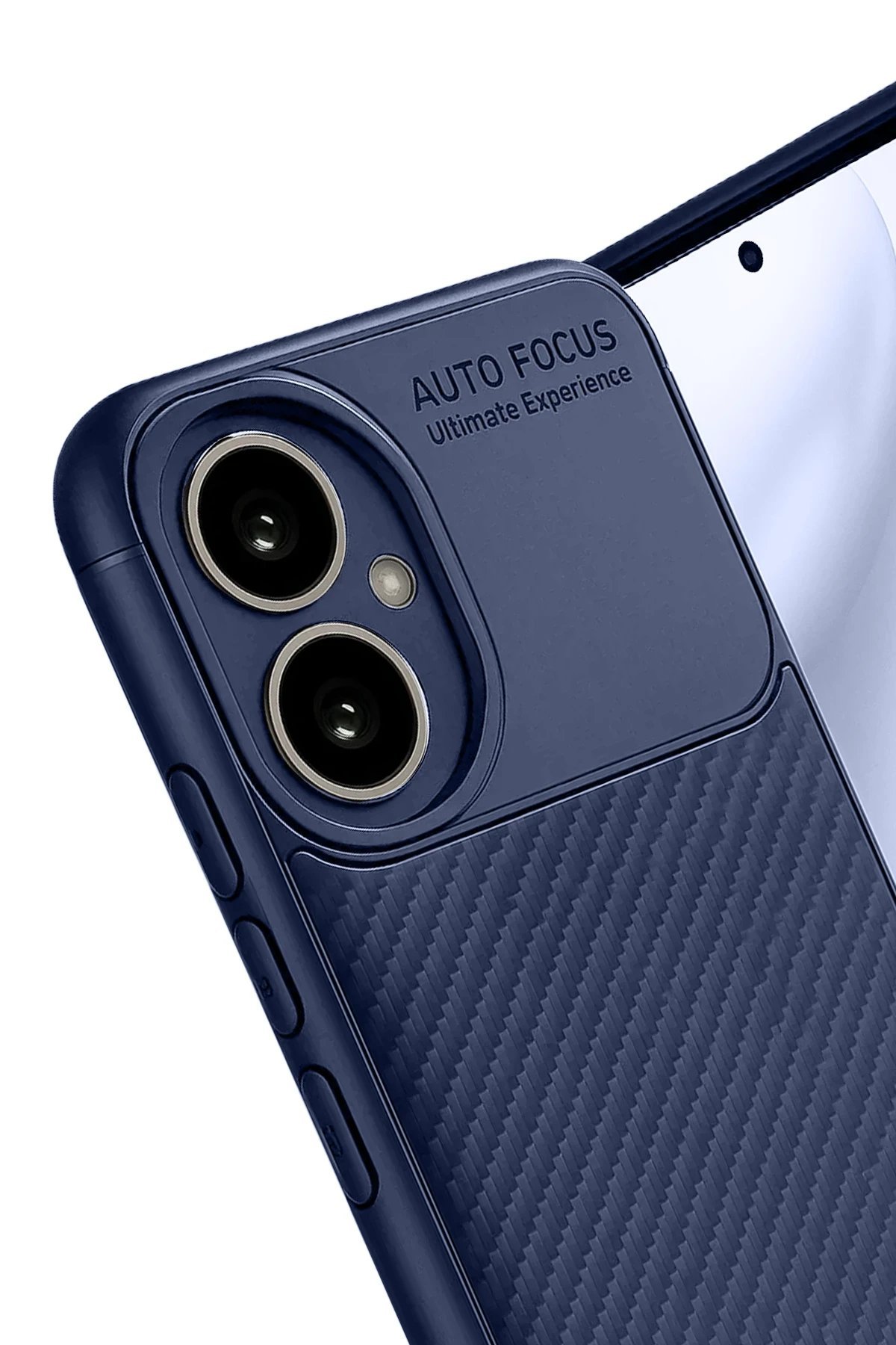 Honor 400 Kılıf Auto Focus Karbon Kapak - Lacivert-(5796) - Görsel 2