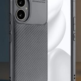 Honor 400 Kılıf Auto Focus Karbon Kapak - Gri-(5796)