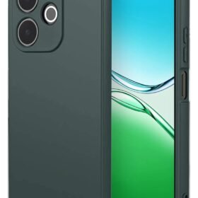 Oppo A5 Pro 4G First Silikon - Koyu Yeşil-(5796)