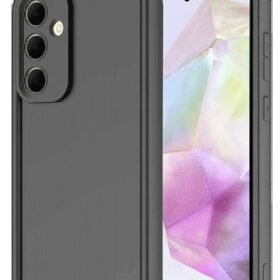 Samsung Galaxy A36 Kılıf Viera Silikon - Gri-(5796)