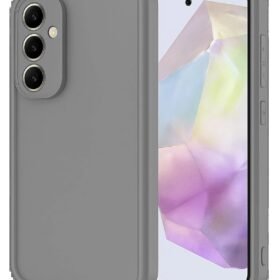 Samsung Galaxy A56 Kılıf Viera Silikon - Gri-(5796)