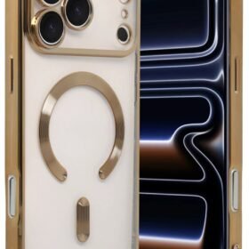 Apple iPhone 17 Pro Kross Magneticsafe Kapak - Gold-(5796)