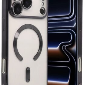 Apple iPhone 17 Pro Kross Magneticsafe Kapak - Siyah-(5796)