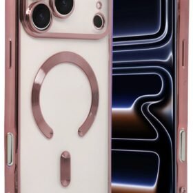 Apple iPhone 17 Pro Max Kross Magneticsafe Kapak - Rose-(5796)