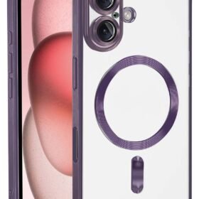 Apple iPhone 17 Kross Magneticsafe Kapak - Mor-(5796)