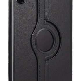 Huawei Honor Pad 10 12.1 Kılıf 360 Tablet Deri Kılıf - Siyah-(5796)