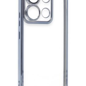 Xiaomi Poco X6 Pro Kılıf Lensli Silikon - Açık Mavi-(5796)