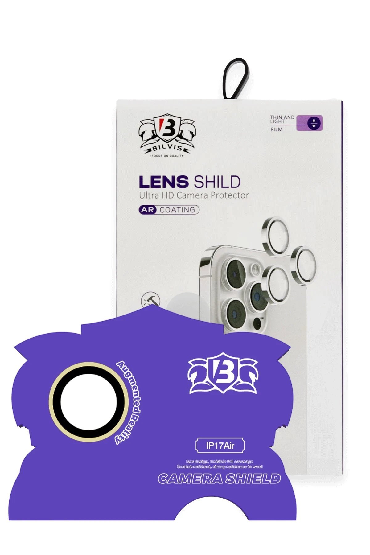 Apple iPhone 17 Air Bilvis Titan Kamera Lens - Gold-(5796)