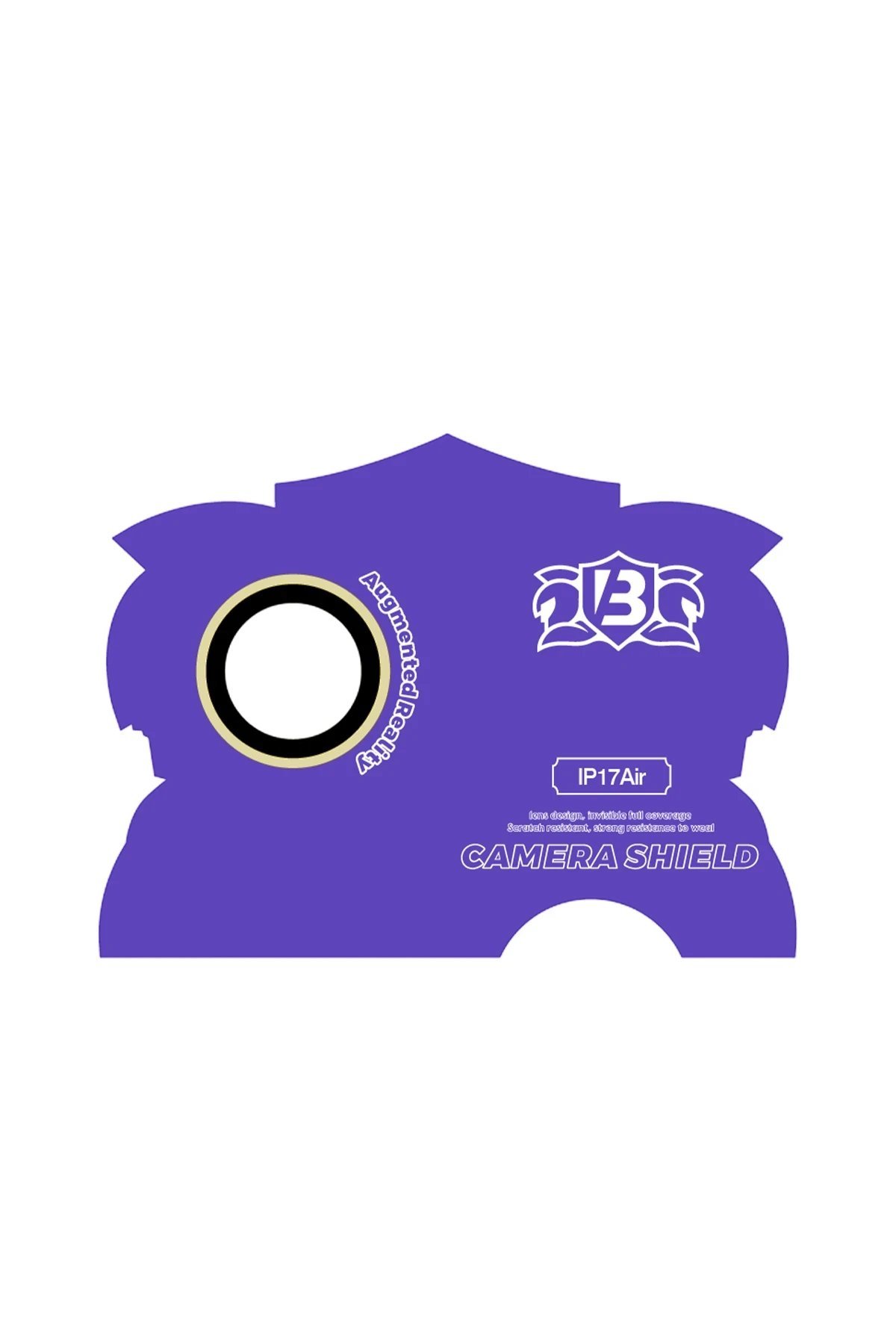 Apple iPhone 17 Air Bilvis Titan Kamera Lens - Gold-(5796) - Görsel 2