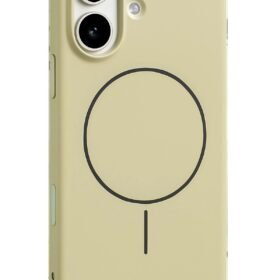 Apple iPhone 17 Jully Magsafe Kapak - Bej-(5796)
