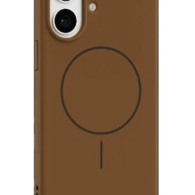 Apple iPhone 17 Jully Magsafe Kapak - Kahverengi-(5796)