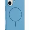 Apple iPhone 17 Jully Magsafe Kapak - Mavi-(5796)