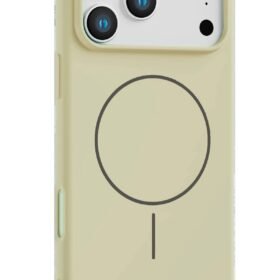 Apple iPhone 17 Pro Jully Magsafe Kapak - Bej-(5796)