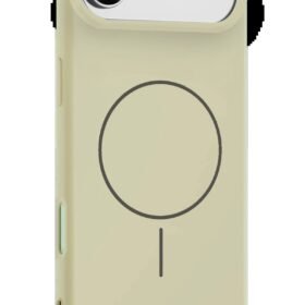 Apple iPhone 17 Air Jully Magsafe Kapak - Bej-(5796)