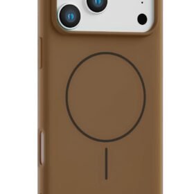 Apple iPhone 17 Pro Max Jully Magsafe Kapak - Kahverengi-(5796)