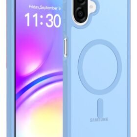 Samsung Galaxy A07 Jota Magsafe Kapak - Açık Mavi-(5796)