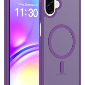 Samsung Galaxy A07 Jota Magsafe Kapak - Derin Mor-(5796)