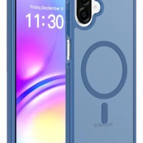 Samsung Galaxy A07 Jota Magsafe Kapak - Lacivert-(5796)
