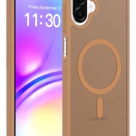 Samsung Galaxy A07 Jota Magsafe Kapak - Çöl Titanyum-(5796)