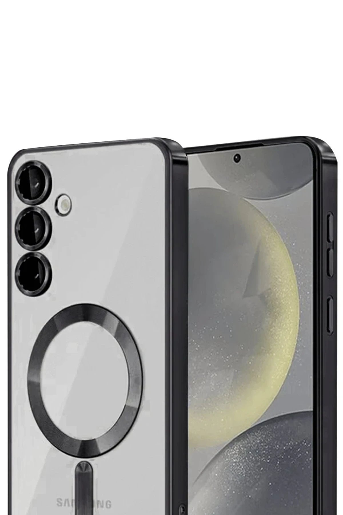 Samsung Galaxy A54 5G Kross Magneticsafe Kapak - Siyah-(5796) - Görsel 2