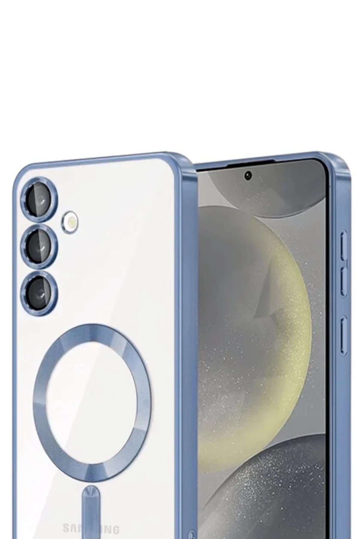 Samsung Galaxy A16 5G Kross Magneticsafe Kapak - Sierra Blue-(5796) - Görsel 2