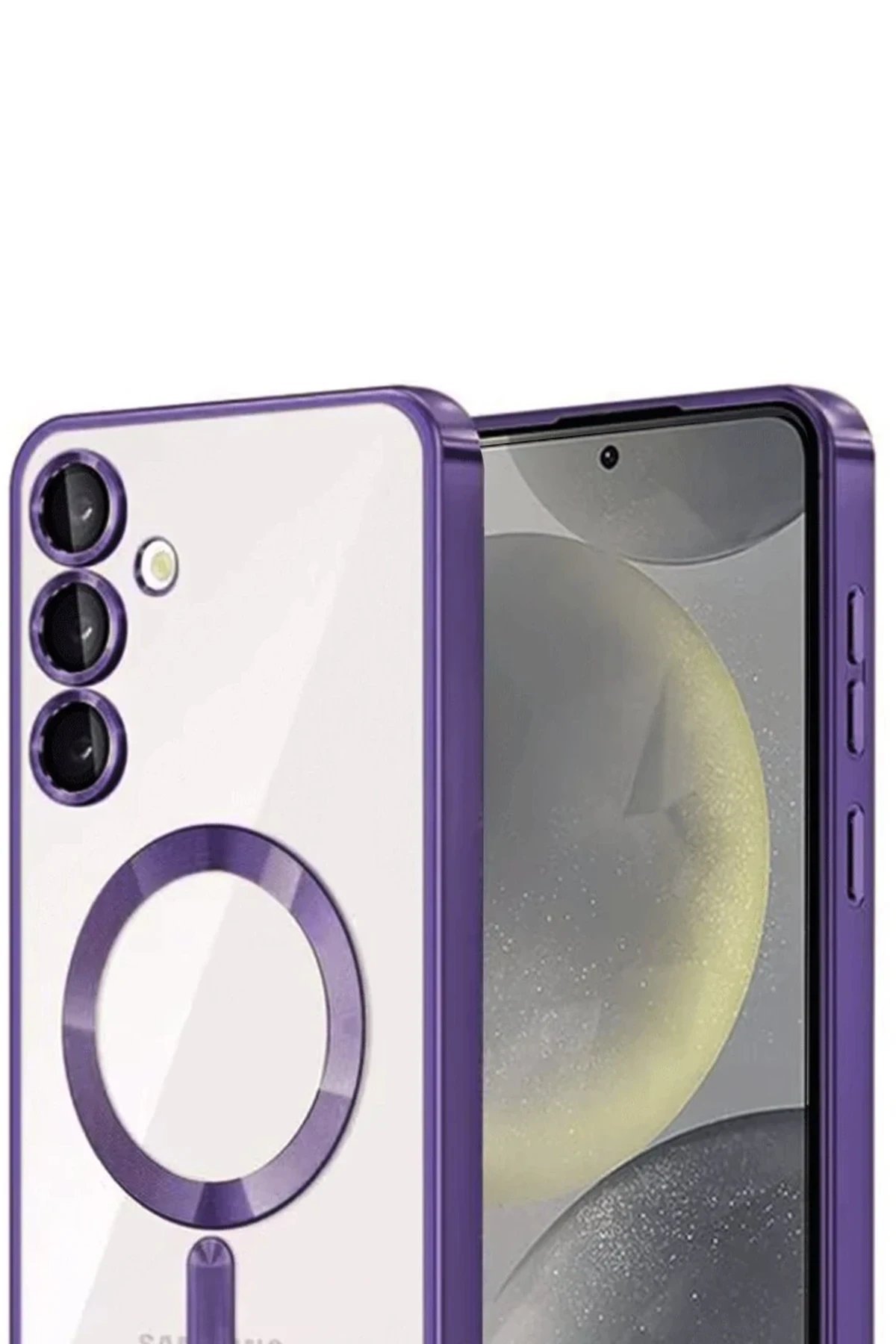 Samsung Galaxy A36 Kross Magneticsafe Kapak - Mor-(5796) - Görsel 2