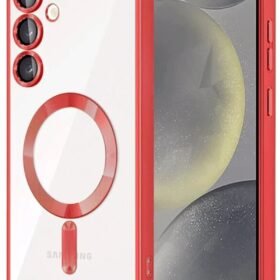 Samsung Galaxy A56 Kross Magneticsafe Kapak - Kırmızı-(5796)