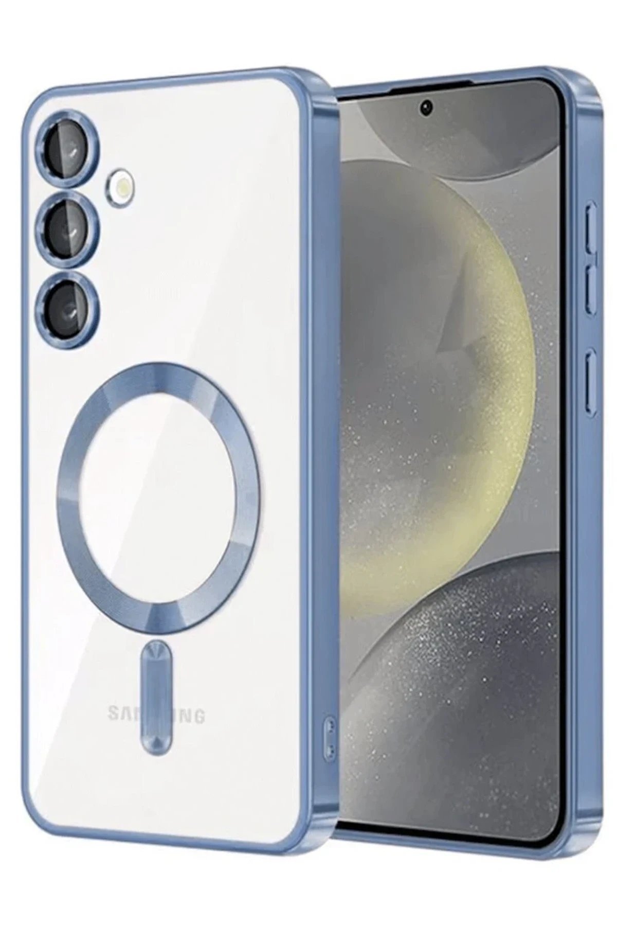 Samsung Galaxy A56 Kross Magneticsafe Kapak - Sierra Blue-(5796) - Görsel 3