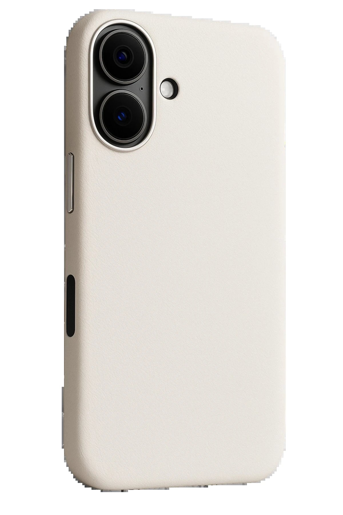 iPhone 17 Wonder Deri Magsafe Kapak - Beyaz-(5796)