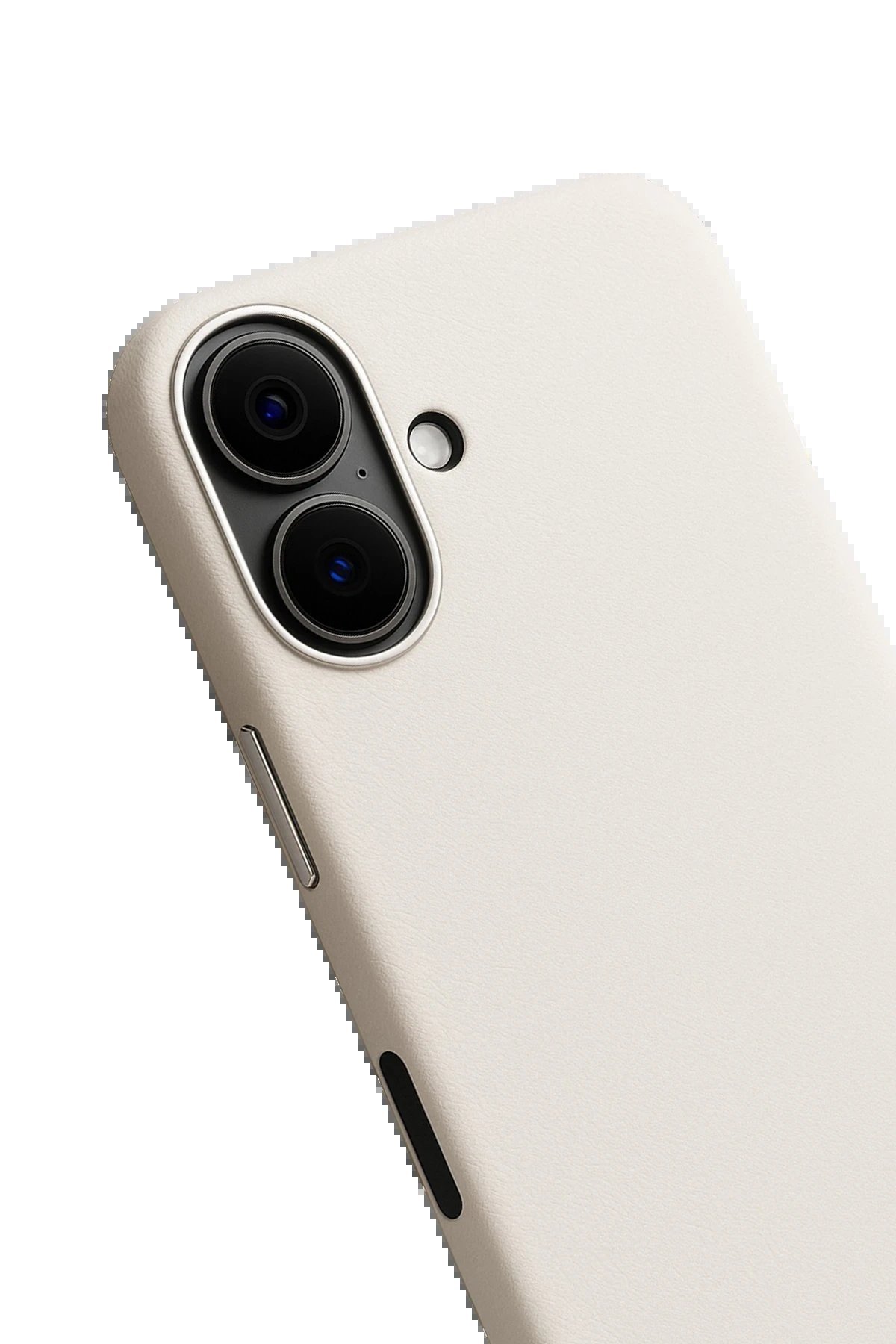 iPhone 17 Wonder Deri Magsafe Kapak - Beyaz-(5796) - Görsel 2