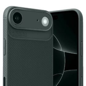 Apple iPhone 17 Air Auto Focus Karbon Kapak - Koyu Yeşil-(5796)